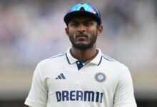 टीम इंडिया को बड़ा झटका, चोट के चलते श्रीलंका सीरीज से बाहर हुए साई सुदर्शन