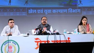 उप मुख्यमंत्री अरुण साव ने प्रेस-कॉन्फ्रेंस में खेल एवं युवा कल्याण विभाग के कार्यों की दी जानकारी