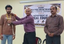 राष्ट्रीय खेल दिवस पर खेल प्रतिभाओं का हुआ सम्मान, मेजर ध्यानचंद को दी श्रद्धांजलि