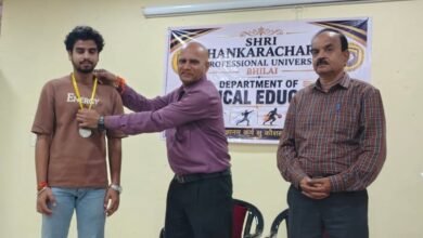 राष्ट्रीय खेल दिवस पर खेल प्रतिभाओं का हुआ सम्मान, मेजर ध्यानचंद को अर्पित की गयी श्रद्धांजलि