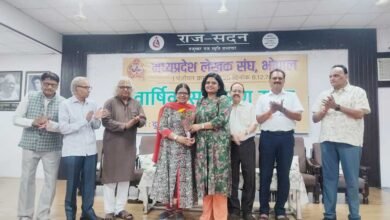 मध्यप्रदेश लेखक संघ के साहित्यिक सम्मान घोषित