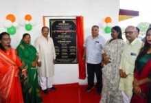 मंत्री  राजेश अग्रवाल ने स्वामी आत्मानंद महाविद्यालय कन्या छात्रावास का किया शुभारंभ
