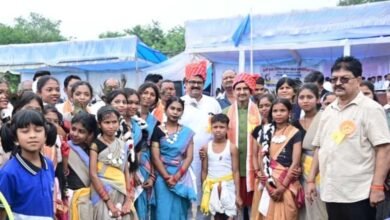 रिमझिम फुहारों के बीच खेल प्रतिभाओं ने भरी उड़ान, 26वीं राज्य स्तरीय शालेय क्रीड़ा प्रतियोगिता का भव्य शुभारंभ
