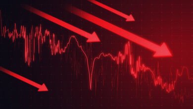 Stock Market Down: हफ्ते के पहले दिन शेयर बाजार में हाहाकार, सेंसेक्स 500 अंक टूटा; IT-टेक स्टॉक्स में भारी गिरावट Stock Market Down: हफ्ते के पहले दिन शेयर बाजार में हाहाकार, सेंसेक्स 500 अंक टूटा; IT-टेक स्टॉक्स में भारी गिरावट