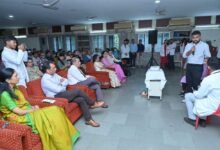 नेत्रदान को बढ़ावा देने के लिए अम्बेडकर अस्पताल में राज्य स्तरीय कार्यशाला आयोजित