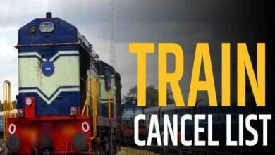 Cancelled Train List: अजमेर रेल मंडल में ट्रैक दोहरीकरण का काम जारी, 12 ट्रेनें निरस्त; कई का बदला रूट Cancelled Train List: अजमेर रेल मंडल में ट्रैक दोहरीकरण का काम जारी, 12 ट्रेनें निरस्त; कई का बदला रूट