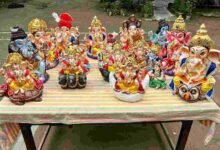 केंद्रीय जेल रायपुर में बंदियों ने मिट्टी से तैयार की 500 पर्यावरण-अनुकूल गणेश प्रतिमाएं
