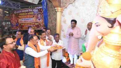 117 वर्षों से चली आ रही गणेशोत्सव की परंपरा में शामिल हुए मुख्यमंत्री विष्णु देव साय