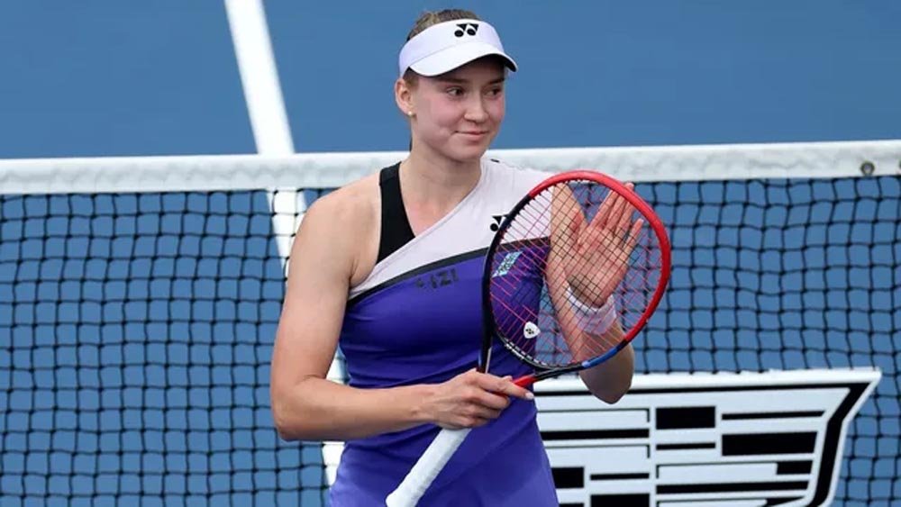 ऑस्ट्रेलियन ओपन चैंपियन रिबाकिना की नजर US Open खिताब पर, बोलीं- उम्मीदों ने दबाव नहीं बढ़ाया ऑस्ट्रेलियन ओपन चैंपियन रिबाकिना की नजर US Open खिताब पर, बोलीं- उम्मीदों ने दबाव नहीं बढ़ाया