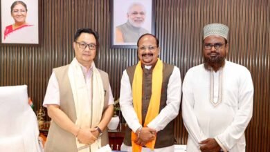 अल्पसंख्यक कार्य मंत्री माननीय किरेन रिजीजू जी से मिर्ज़ा एजाज़ बेग ने की सौजन्य भेंट अल्पसंख्यक कार्य मंत्री माननीय किरेन रिजीजू जी से मिर्ज़ा एजाज़ बेग ने की सौजन्य भेंट