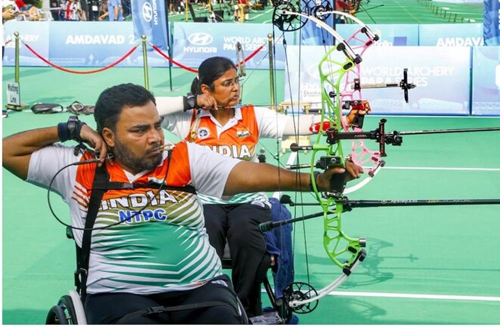 पैरा आर्चरी में भारत का दमदार प्रदर्शन, वर्ल्ड सीरीज में जीते 2 गोल्ड समेत 5 मेडल पैरा आर्चरी में भारत का दमदार प्रदर्शन, वर्ल्ड सीरीज में जीते 2 गोल्ड समेत 5 मेडल
