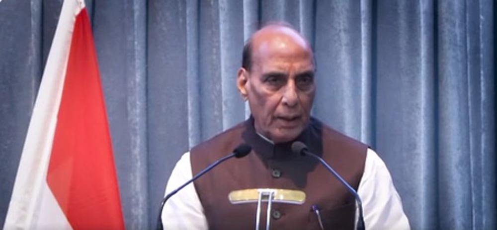 मोदी ने नक्सलवाद से मुक्ति दिलाई, जम्मू-कश्मीर से हटाया अनुच्छेद 370: रक्षा मंत्री राजनाथ सिंह मोदी ने नक्सलवाद से मुक्ति दिलाई, जम्मू-कश्मीर से हटाया अनुच्छेद 370: रक्षा मंत्री राजनाथ सिंह