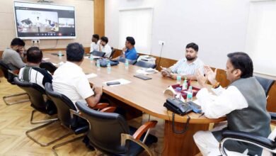 उप मुख्यमंत्री शुक्ल ने शहडोल में सेवा संकल्प अभियान की तैयारियों की समीक्षा की उप मुख्यमंत्री शुक्ल ने शहडोल में सेवा संकल्प अभियान की तैयारियों की समीक्षा की