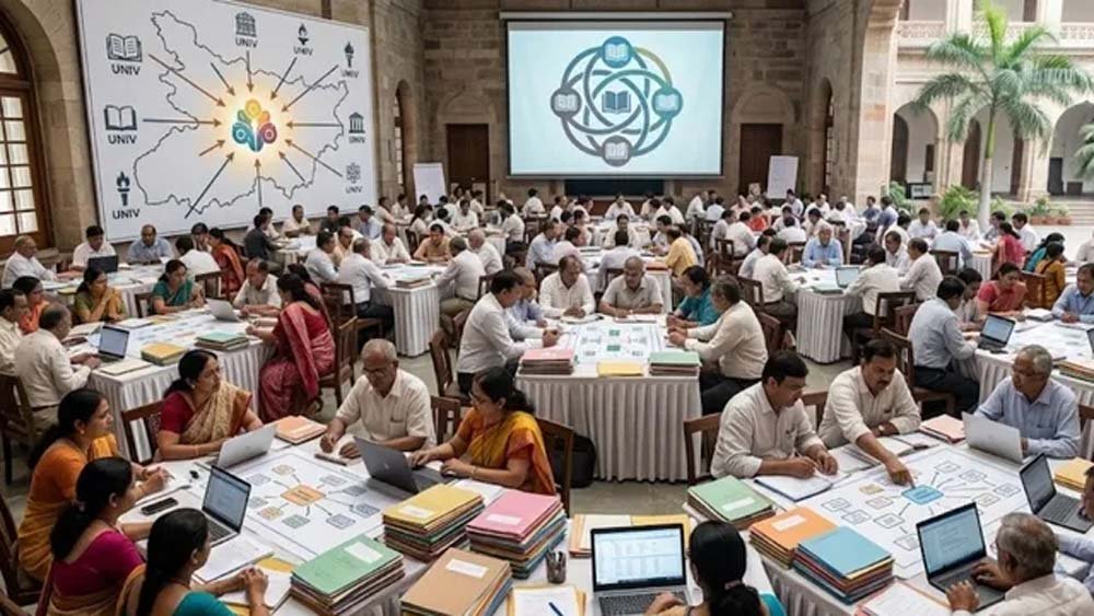 बिहार के विश्वविद्यालयों में अब एकसमान होगा PG पाठ्यक्रम, 46 कार्यक्रमों के लिए तैयार होगा नया सिलेबस बिहार के विश्वविद्यालयों में अब एकसमान होगा PG पाठ्यक्रम, 46 कार्यक्रमों के लिए तैयार होगा नया सिलेबस