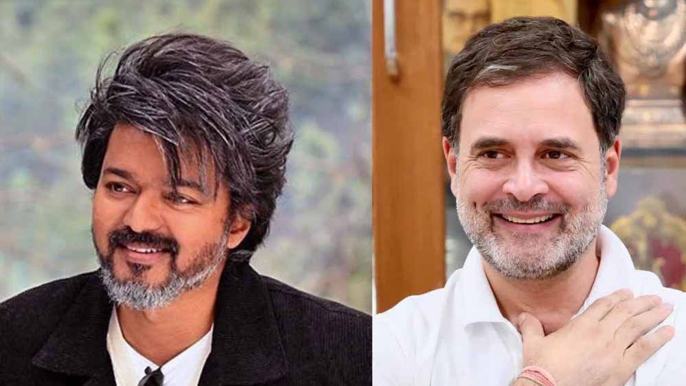 थलपति विजय को लेकर तमिल कांग्रेस में उठे सवाल, नेता बोले- गठबंधन की जरूरत ही क्यों? थलपति विजय को लेकर तमिल कांग्रेस में उठे सवाल, नेता बोले- गठबंधन की जरूरत ही क्यों?