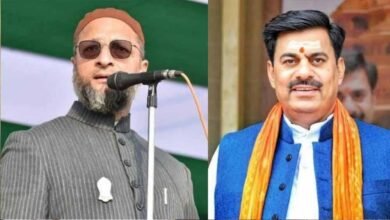 ओवैसी को रामेश्वर शर्मा का दो टूक जवाब: हैदराबाद तुम्हारे बाप का नहीं, भारत का है, मैं भी हैदराबाद आऊंगा ओवैसी को रामेश्वर शर्मा का दो टूक जवाब: हैदराबाद तुम्हारे बाप का नहीं, भारत का है, मैं भी हैदराबाद आऊंगा