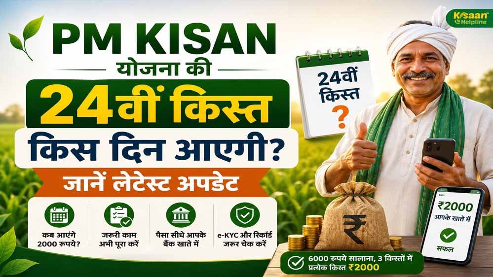 PM Kisan 24वीं किस्त से पहले कर लें ये 3 काम, तभी खाते में आएंगे ₹2,000 PM Kisan 24वीं किस्त से पहले कर लें ये 3 काम, तभी खाते में आएंगे ₹2,000