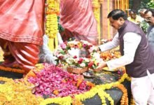 मुख्यमंत्री डॉ. यादव ने अमर शहीद राजा शंकर शाह एवं कुंवर रघुनाथ शाह को अर्पित की श्रद्धांजलि