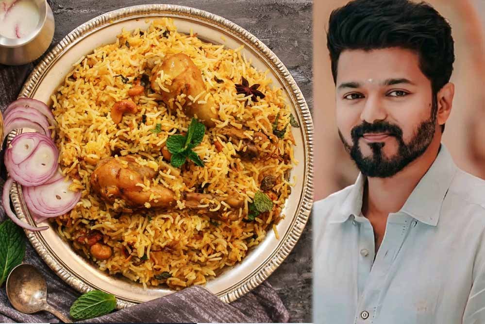 सरकारी स्कूलों के बच्चों को लंच में मिलेगी चिकन बिरयानी, थलपति विजय सरकार की तैयारी सरकारी स्कूलों के बच्चों को लंच में मिलेगी चिकन बिरयानी, थलपति विजय सरकार की तैयारी