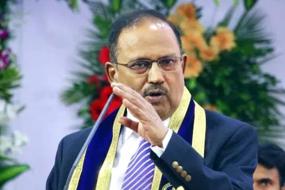 भारत की GDP पर अजित डोभाल का बड़ा अनुमान, बोले- अगले 20 साल में 38 ट्रिलियन डॉलर तक पहुंच सकती है भारत की GDP पर अजित डोभाल का बड़ा अनुमान, बोले- अगले 20 साल में 38 ट्रिलियन डॉलर तक पहुंच सकती है