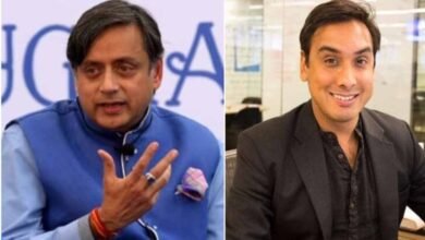 हनुमान जी पर टिप्पणी से भड़के शशि थरूर के बेटे, अमेरिकी शख्स को दिया जवाब हनुमान जी पर टिप्पणी से भड़के शशि थरूर के बेटे, अमेरिकी शख्स को दिया जवाब