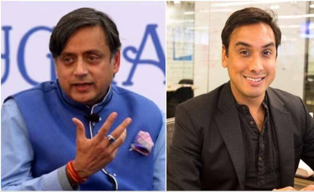 हनुमान जी पर टिप्पणी से भड़के शशि थरूर के बेटे, अमेरिकी शख्स को दिया जवाब हनुमान जी पर टिप्पणी से भड़के शशि थरूर के बेटे, अमेरिकी शख्स को दिया जवाब