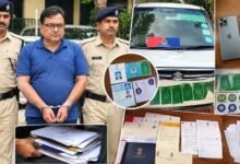 खुद को गृह विभाग का अंडर सेक्रेटरी बताकर पुलिस पर जमाता था धौंस, फर्जी अफसर गिरफ्तार