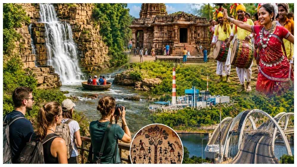 विदेशी पर्यटकों को आकर्षित कर रहा छत्तीसगढ़ का ग्रामीण पर्यटन मॉडल विदेशी पर्यटकों को आकर्षित कर रहा छत्तीसगढ़ का ग्रामीण पर्यटन मॉडल