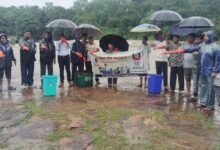 सेवा मेरा योगदान’ अभियान के तहत जल स्रोतों की साफ-सफाई