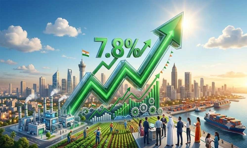 India GDP: 7.8% ग्रोथ ने चौंकाया, लेकिन आगे राह आसान नहीं; PM के सलाहकार ने गिनाईं 3 बड़ी चुनौतियां India GDP: 7.8% ग्रोथ ने चौंकाया, लेकिन आगे राह आसान नहीं; PM के सलाहकार ने गिनाईं 3 बड़ी चुनौतियां