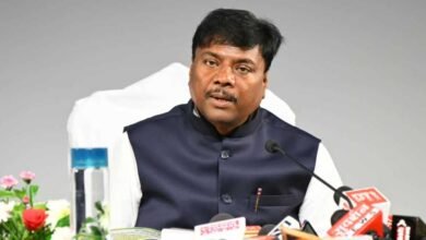 रायपुर : वन एवं जलवायु परिवर्तन मंत्री केदार कश्यप की पत्रवार्ता