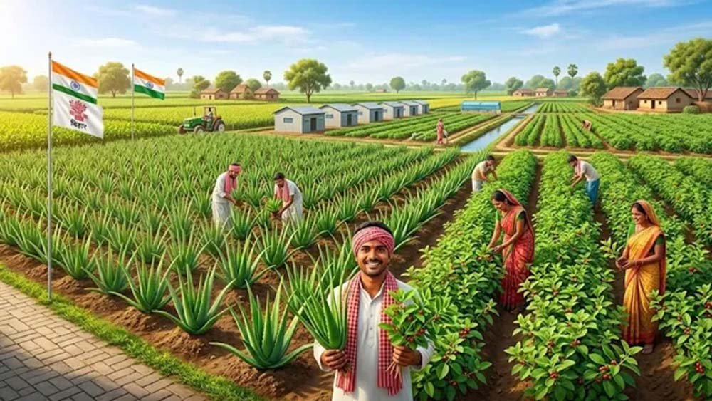 बिहार के किसानों के लिए बड़ी पहल, 100 हेक्टेयर में होगी औषधीय पौधों की खेती बिहार के किसानों के लिए बड़ी पहल, 100 हेक्टेयर में होगी औषधीय पौधों की खेती