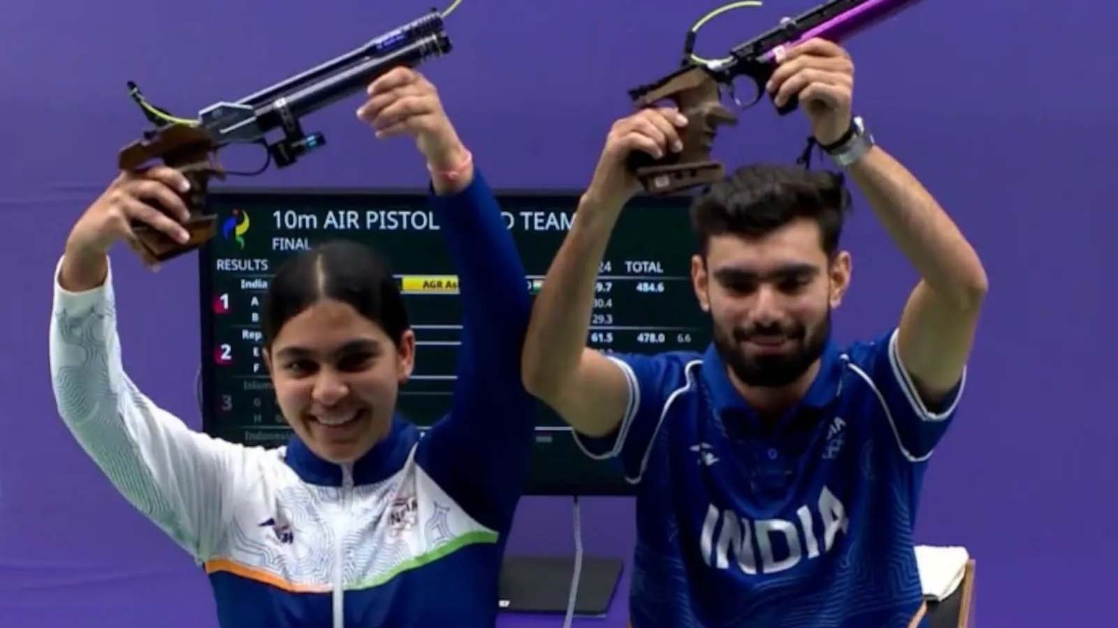 Asian Games 2026: भारत को 2 मिनट में मिले 2 मेडल, शूटिंग में गोल्ड-सिल्वर Asian Games 2026: भारत को 2 मिनट में मिले 2 मेडल, शूटिंग में गोल्ड-सिल्वर
