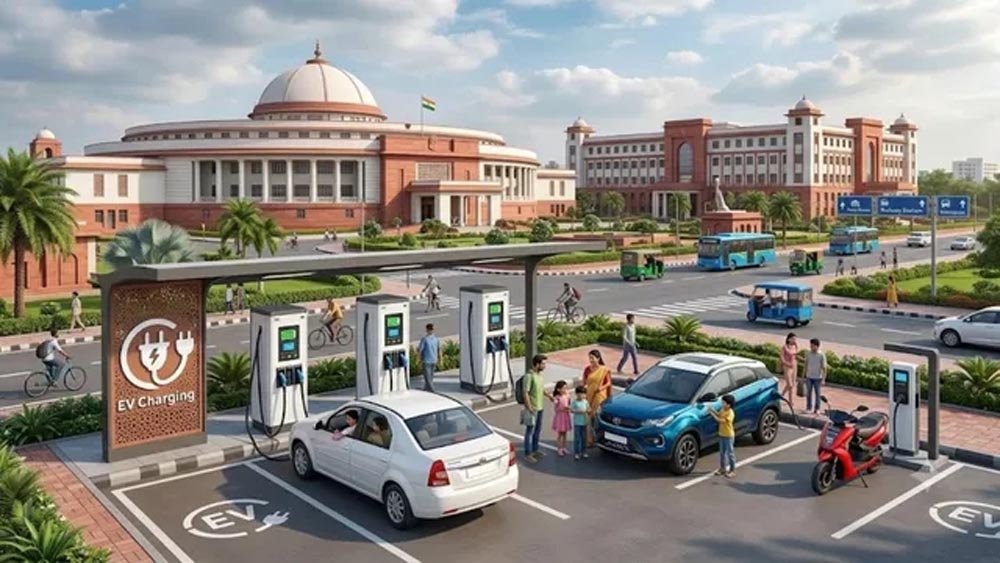 पटना में 9 जगहों पर लगेंगे फास्ट EV चार्जिंग स्टेशन, परिवहन विभाग और IOCL में हुआ समझौता पटना में 9 जगहों पर लगेंगे फास्ट EV चार्जिंग स्टेशन, परिवहन विभाग और IOCL में हुआ समझौता
