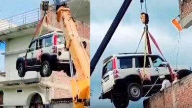 चोरी के डर से Scorpio को ही चढ़ा दिया छत पर, बिहार के शख्स का अनोखा जुगाड़ देख हैरान हुए लोग
