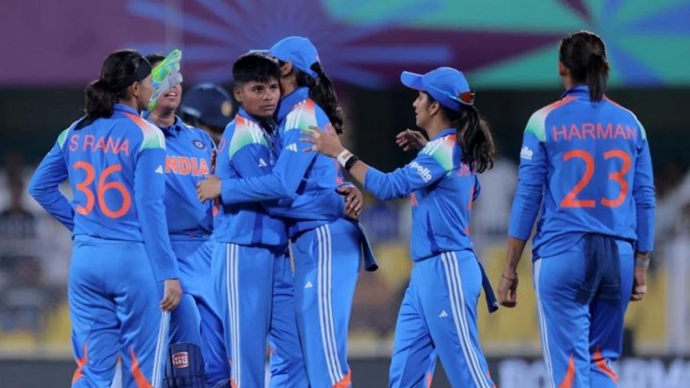 एशियन गेम्स में भारत की धमाकेदार एंट्री, जापान को 8 विकेट से हराकर सेमीफाइनल में पहुंची टीम एशियन गेम्स में भारत की धमाकेदार एंट्री, जापान को 8 विकेट से हराकर सेमीफाइनल में पहुंची टीम