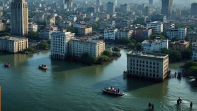 मुंबई पर मंडरा रहा समुद्र में डूबने का खतरा? UN रिपोर्ट में 1.4 करोड़ लोगों के घरों पर बड़ा अलर्ट मुंबई पर मंडरा रहा समुद्र में डूबने का खतरा? UN रिपोर्ट में 1.4 करोड़ लोगों के घरों पर बड़ा अलर्ट