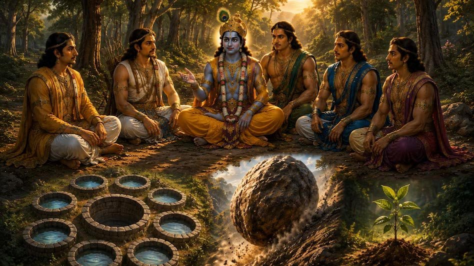 श्रीकृष्ण ने पांडवों को क्यों भेजा था वन? कलियुग से जुड़ी 5 रहस्यमयी घटनाओं का क्या है राज श्रीकृष्ण ने पांडवों को क्यों भेजा था वन? कलियुग से जुड़ी 5 रहस्यमयी घटनाओं का क्या है राज