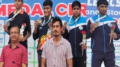 राष्ट्रीय युवा एथलेटिक्स चैंपियनशिप में MP के कृष्ण चंद्र ने बनाया मीट रिकॉर्ड, शिवानी पटेल ने जीता कांस्य