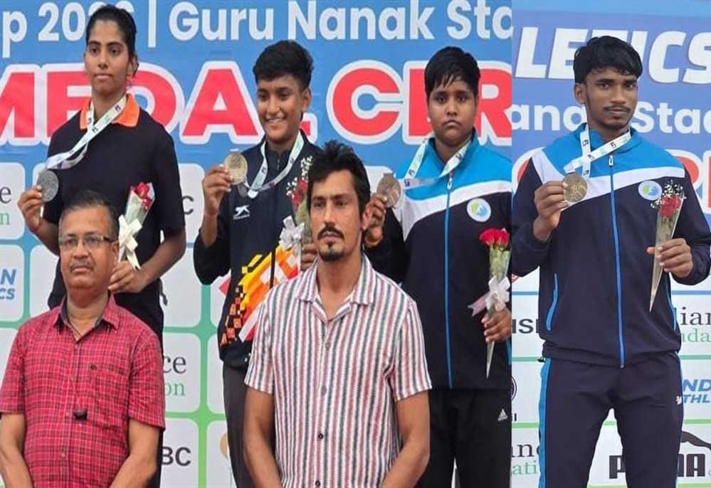 राष्ट्रीय युवा एथलेटिक्स चैंपियनशिप में MP के कृष्ण चंद्र ने बनाया मीट रिकॉर्ड, शिवानी पटेल ने जीता कांस्य राष्ट्रीय युवा एथलेटिक्स चैंपियनशिप में MP के कृष्ण चंद्र ने बनाया मीट रिकॉर्ड, शिवानी पटेल ने जीता कांस्य