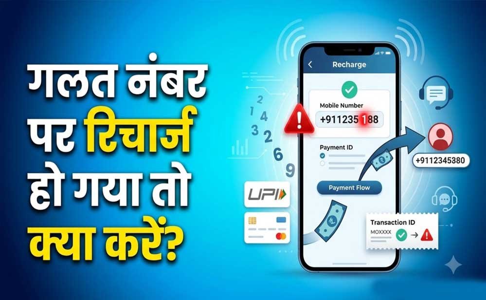 गलत नंबर पर हो गया मोबाइल रिचार्ज? ऐसे मिलेगा पूरा रिफंड, जानें पैसे वापस पाने का तरीका गलत नंबर पर हो गया मोबाइल रिचार्ज? ऐसे मिलेगा पूरा रिफंड, जानें पैसे वापस पाने का तरीका