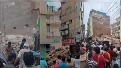 दिल्ली के सत्य निकेतन में भरभराकर गिरी बिल्डिंग, मलबे से 2 छात्र निकाले गए; कई के दबे होने की आशंका