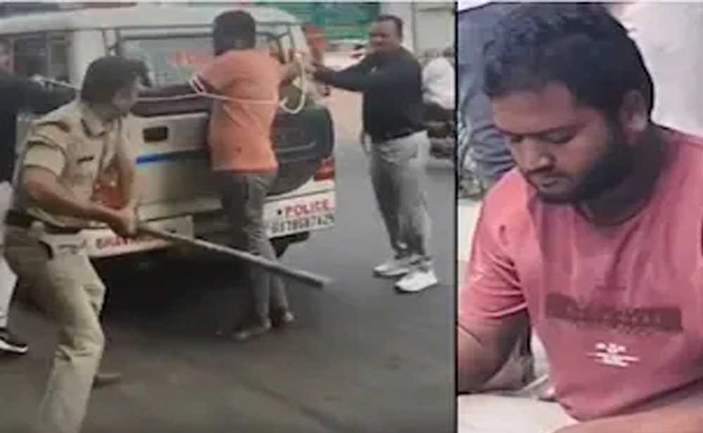 गुजरात में फैजल की बेरहमी से पिटाई, जीप से बांधकर पुलिस ने क्यों बरसाईं लाठियां? गुजरात में फैजल की बेरहमी से पिटाई, जीप से बांधकर पुलिस ने क्यों बरसाईं लाठियां?