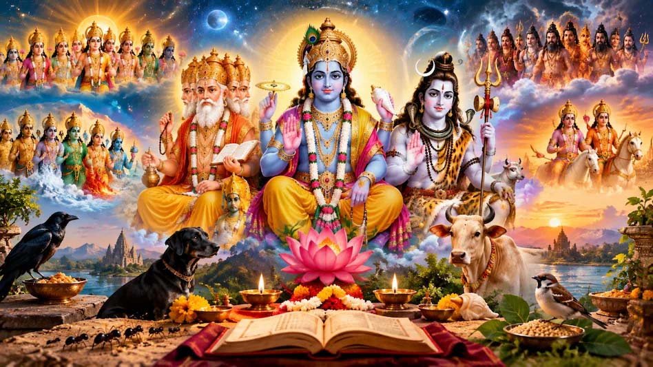 हिंदू धर्म में 33 करोड़ नहीं, कितने देवता? वेद-उपनिषदों में क्या है उल्लेख हिंदू धर्म में 33 करोड़ नहीं, कितने देवता? वेद-उपनिषदों में क्या है उल्लेख
