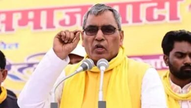 आपने युवाओं को शूटर बनाया, पैसे लेकर नौकरी दी’, अखिलेश यादव पर ओमप्रकाश राजभर का सीधा हमला आपने युवाओं को शूटर बनाया, पैसे लेकर नौकरी दी’, अखिलेश यादव पर ओमप्रकाश राजभर का सीधा हमला