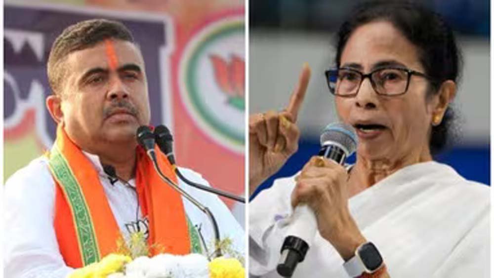 बंगाल SIR पर घमासान, शुभेंदु अधिकारी ने 27 लाख नाम कटने के लिए ममता को ठहराया जिम्मेदार बंगाल SIR पर घमासान, शुभेंदु अधिकारी ने 27 लाख नाम कटने के लिए ममता को ठहराया जिम्मेदार
