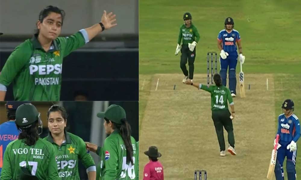 शेफाली को ‘सेंडऑफ’ देना पड़ा भारी! पाकिस्तानी कप्तान फातिमा सना पर ICC का एक्शन, लगा 10% जुर्माना शेफाली को ‘सेंडऑफ’ देना पड़ा भारी! पाकिस्तानी कप्तान फातिमा सना पर ICC का एक्शन, लगा 10% जुर्माना