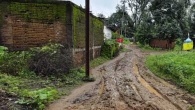 वार्ड क्रमांक 15 में सड़क नहीं, कीचड़ से गुजरने को मजबूर वार्डवासी वार्ड क्रमांक 15 में सड़क नहीं, कीचड़ से गुजरने को मजबूर वार्डवासी