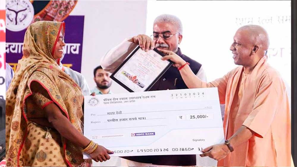योगी सरकार की नीतियों से यूपी का वस्त्र उद्योग नई ऊंचाइयों पर: राकेश सचान योगी सरकार की नीतियों से यूपी का वस्त्र उद्योग नई ऊंचाइयों पर: राकेश सचान