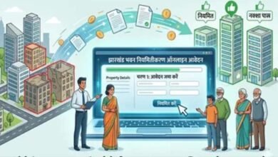 झारखंड में भवन नियमितीकरण योजना अटकी, 4500 से ज्यादा आवेदन पोर्टल बंद होने से लंबित झारखंड में भवन नियमितीकरण योजना अटकी, 4500 से ज्यादा आवेदन पोर्टल बंद होने से लंबित